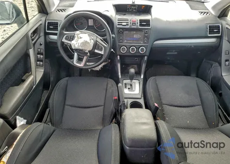 2017 Subaru Forester 2.5I z USA, uszkodzony, nr VIN JF2SJABC4HH565417